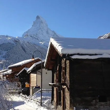 Haus Fleckstein Zermatt Wohnung Karibu Exterior photo