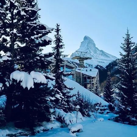Haus Fleckstein Zermatt Wohnung Karibu Exterior photo