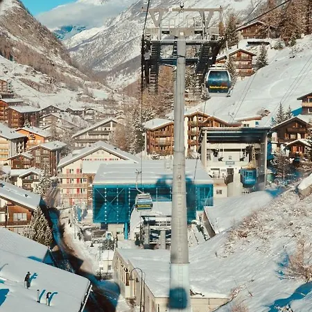 Haus Fleckstein Zermatt Wohnung Karibu Exterior photo